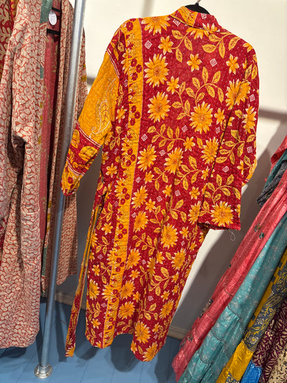 Lange Kantha  kimono