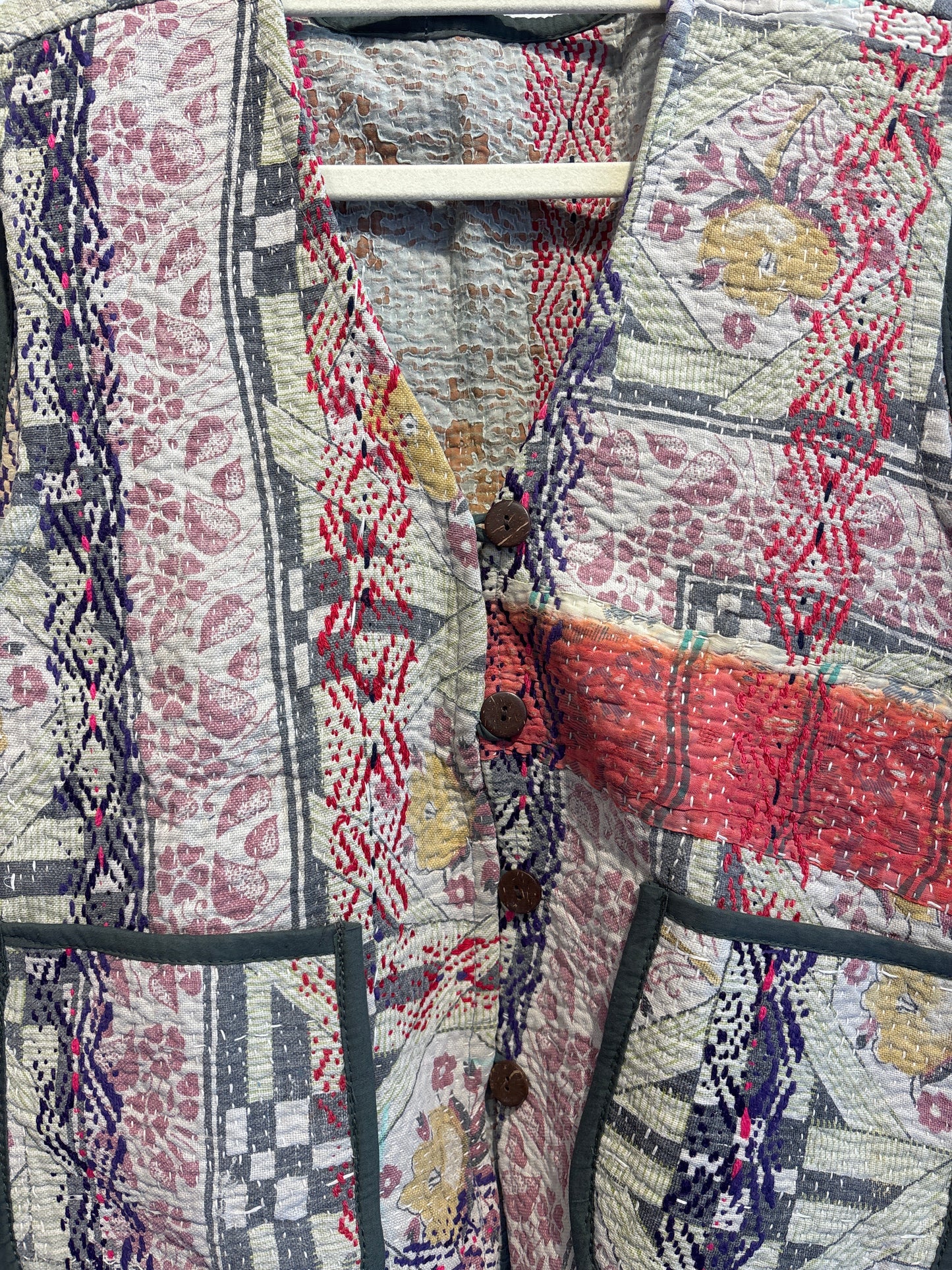 Gilet Kantha
