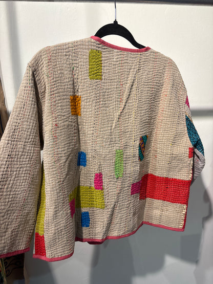 Kantha jasje -2 kanten
