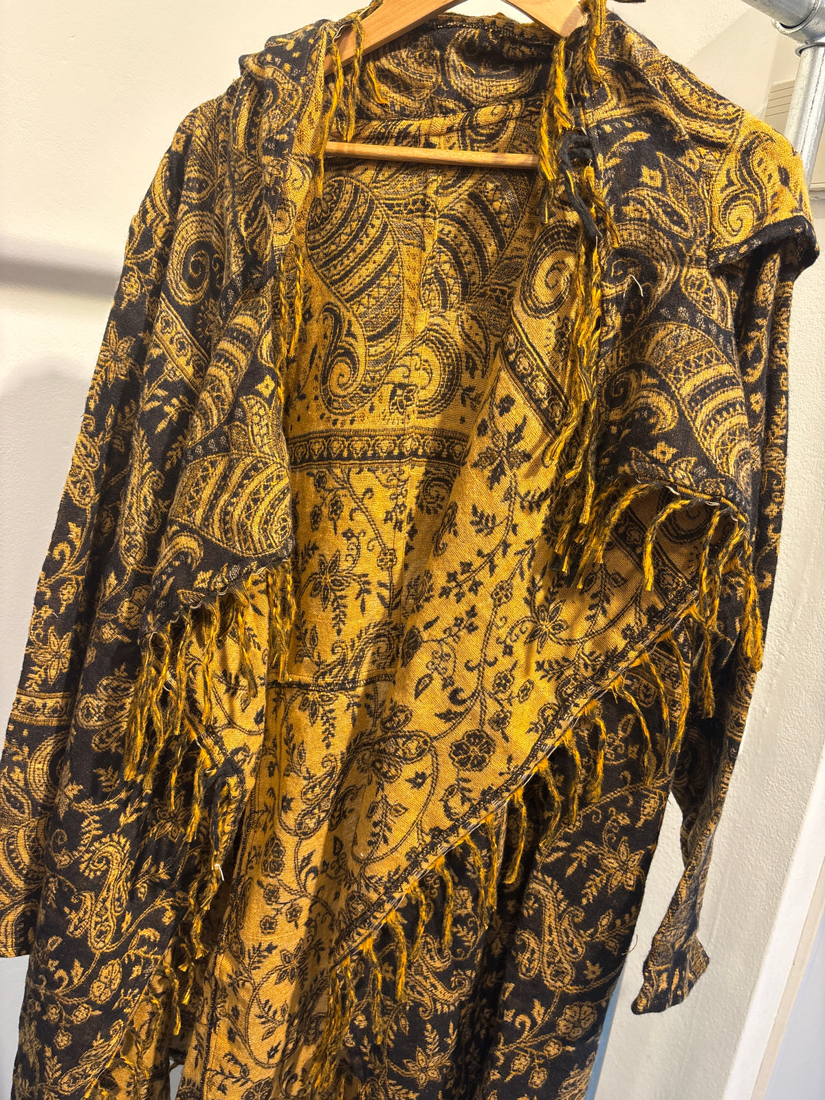 Paisley goud Vest lang