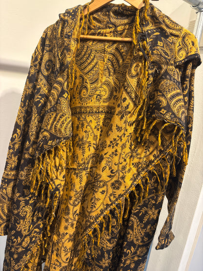 Paisley goud Vest lang
