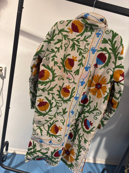 Lange katoenen Kantha