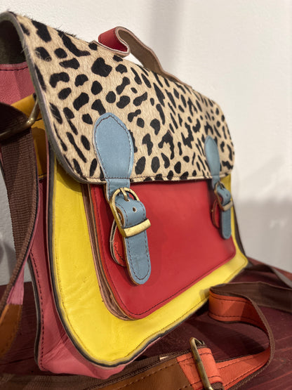 Tas van recycled leer