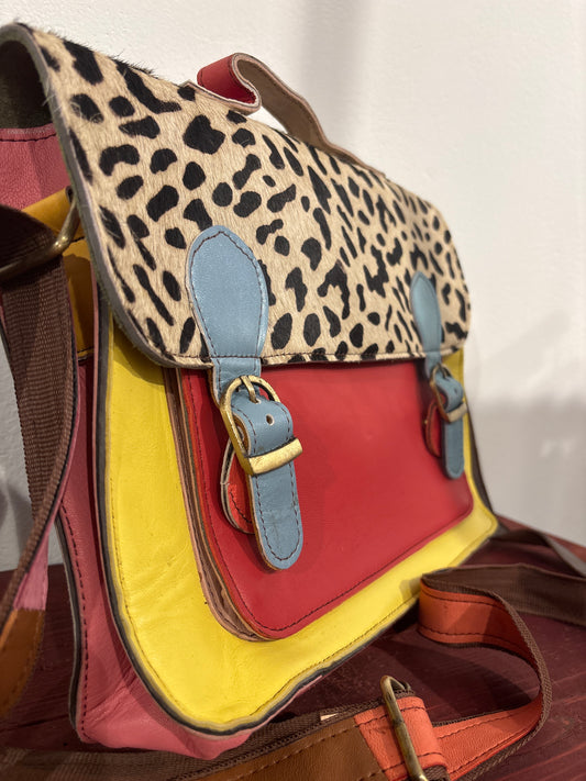 Tas van recycled leer