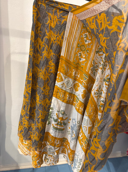 Rok wikkel recycled sari
