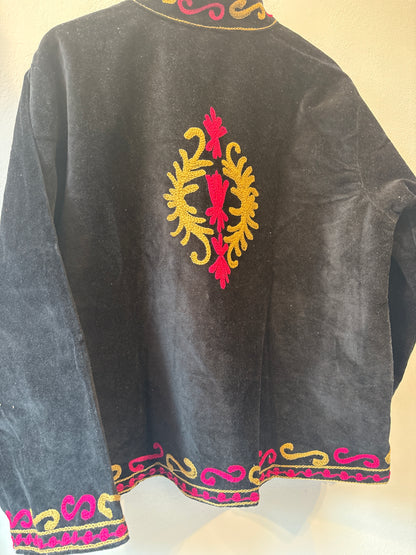 Fluweel suzani jasje -ruim