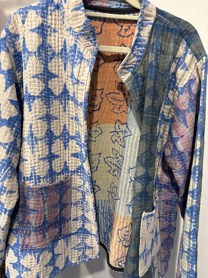 Kantha Blockprint jas