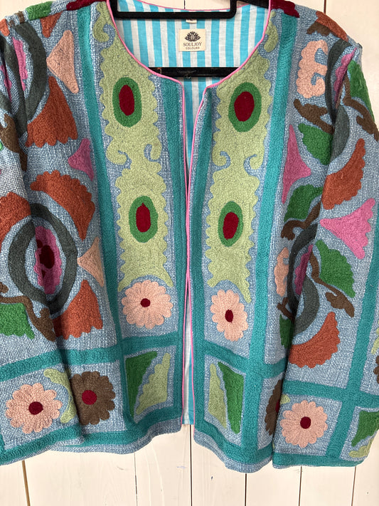 Suzani jas katoen -L