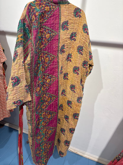 Lange Kantha  kimono