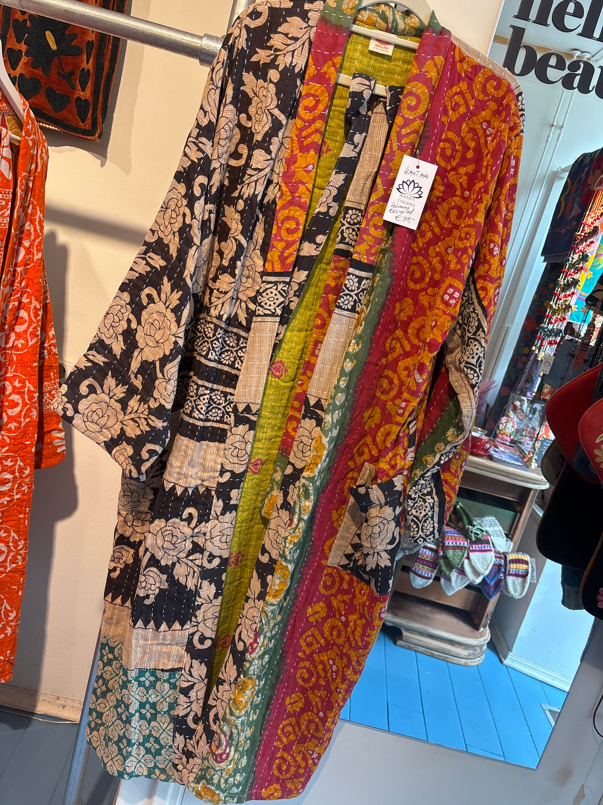 Lange Kantha  kimono
