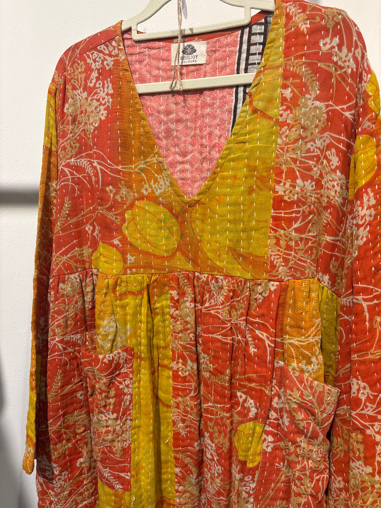 Kantha jurk
