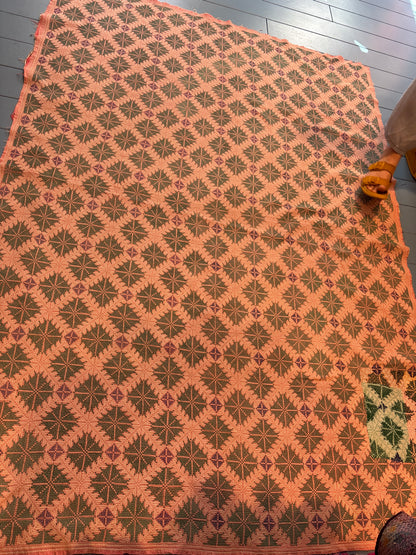 Handgemaakt Kantha kleed (150x200 cm)