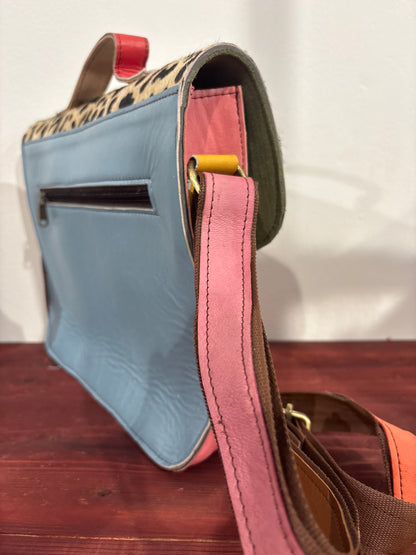 Tas van recycled leer