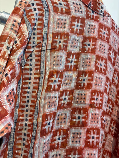 Lange Kantha  kimono