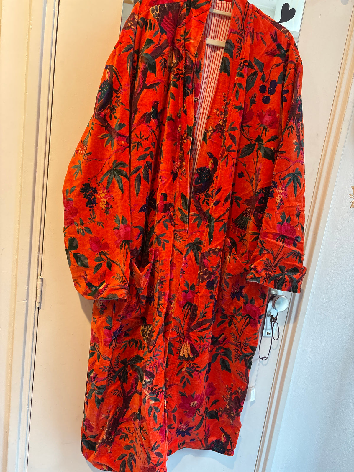 Fluwelen kimono- groot