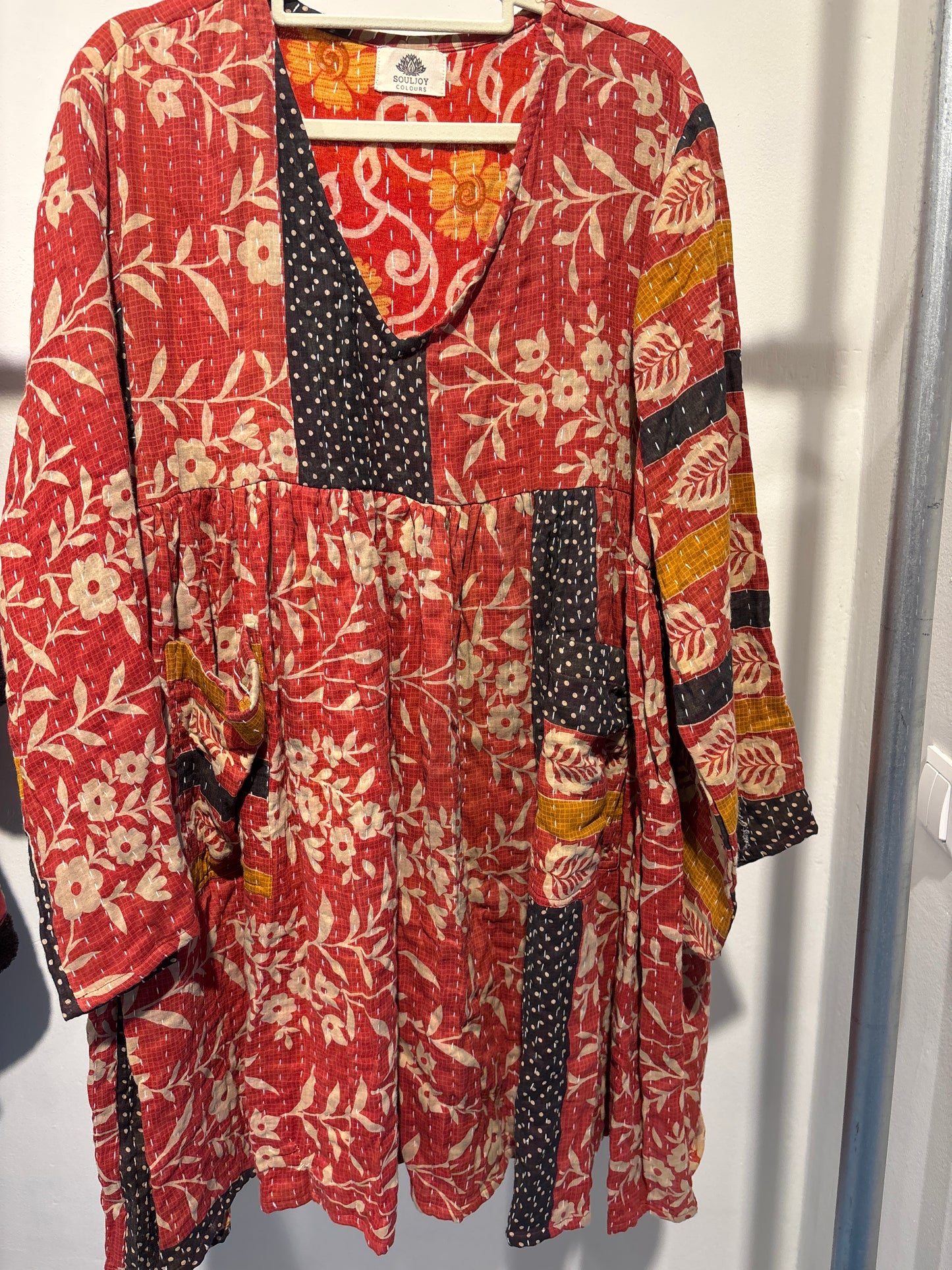 Kantha jurk