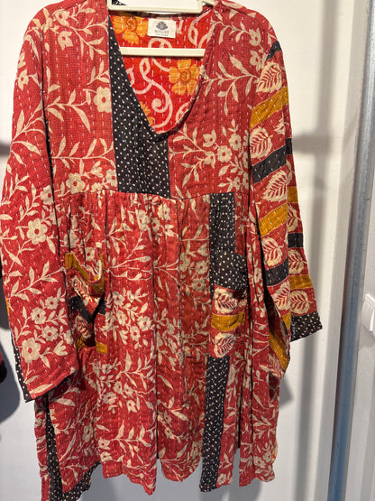 Kantha jurk