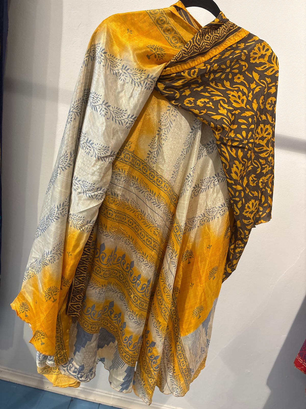 Rok wikkel recycled sari