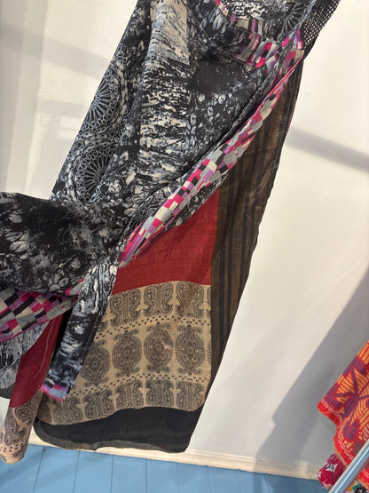 Rok wikkel recycled sari