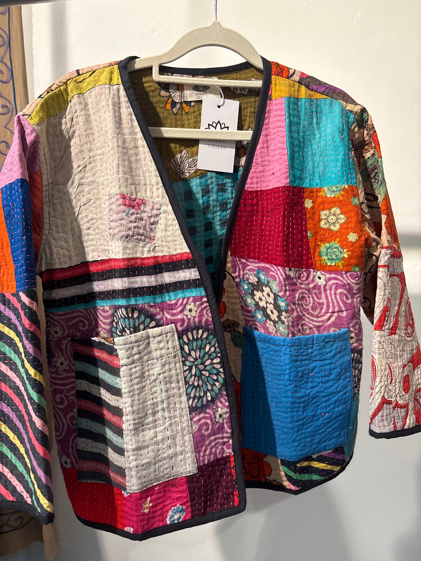 Kantha jasje -2 kanten