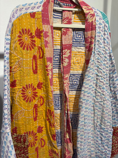 Lange Kantha  kimono