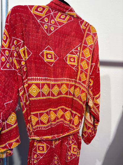 Lange Kantha  kimono