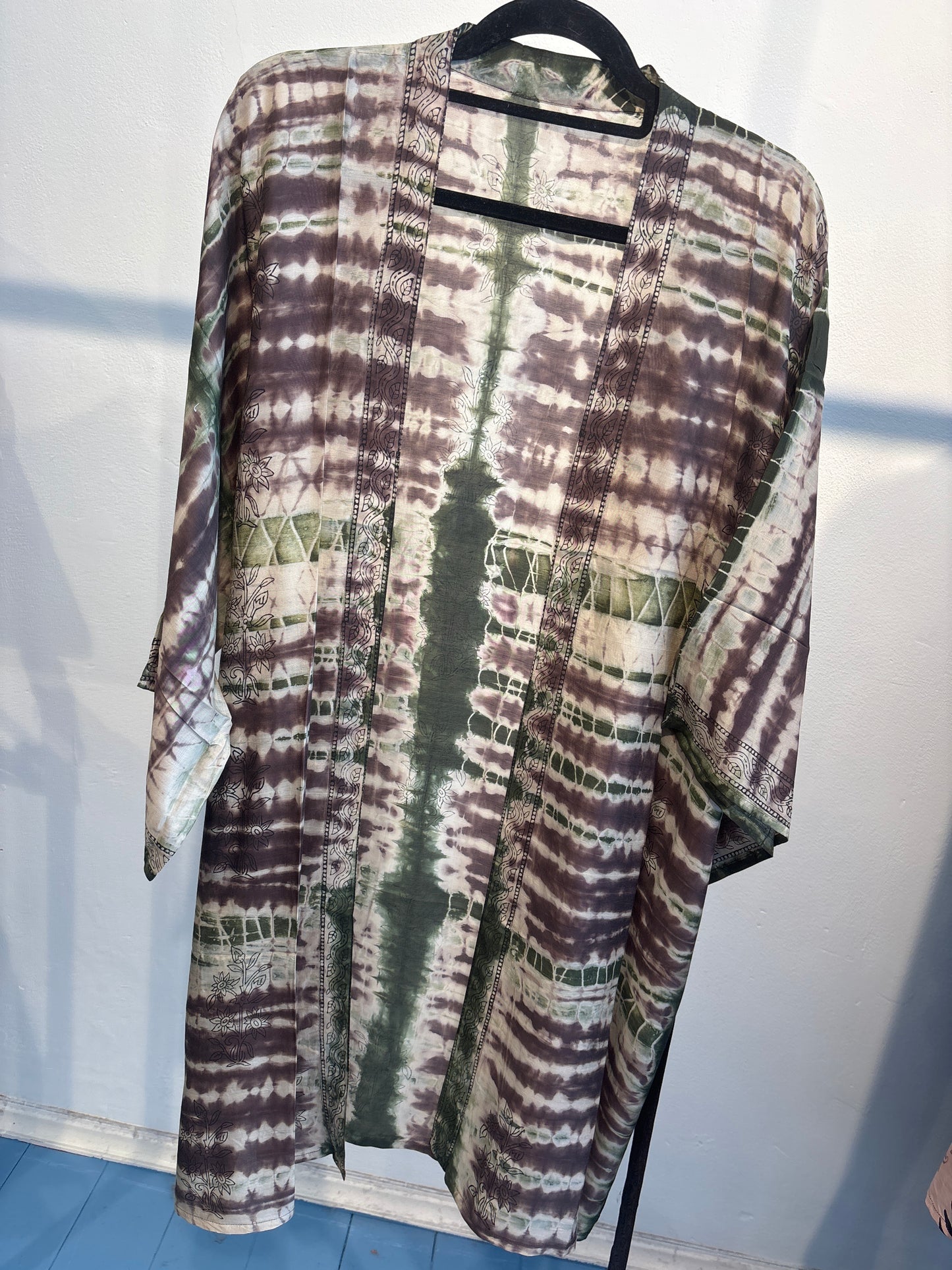 Kimono tie dye halflang