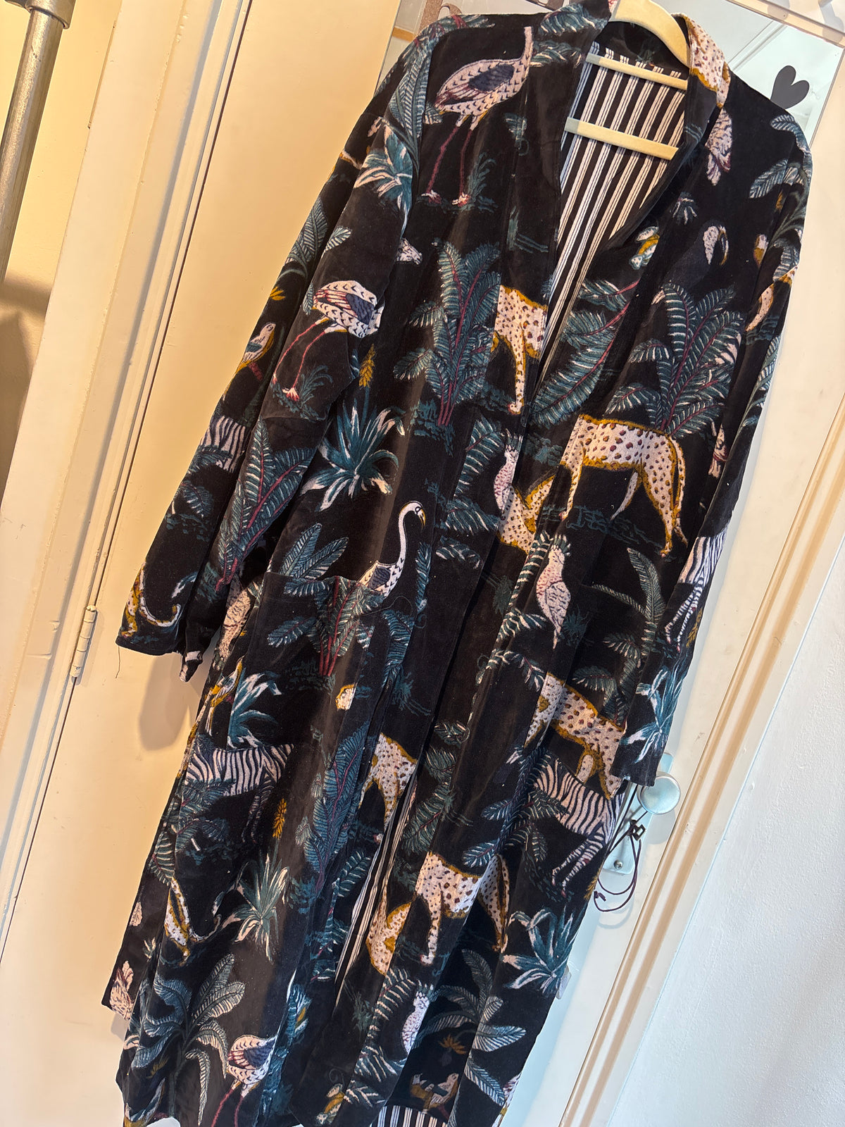Fluwelen kimono- groot