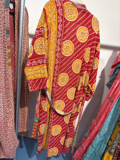 Lange Kantha  kimono