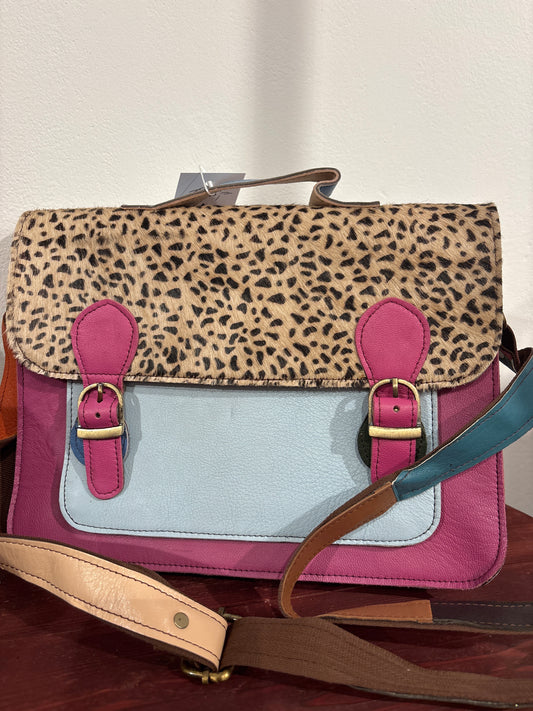 Tas van recycled leer