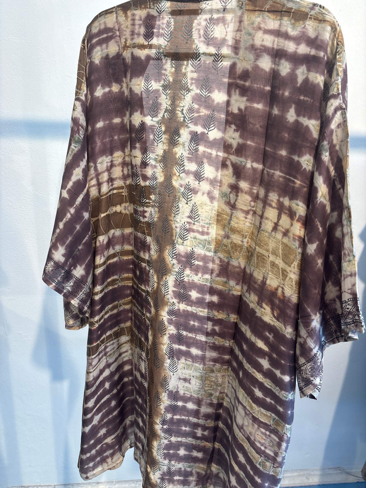 Kimono tie dye halflang