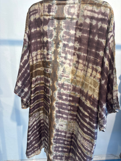 Kimono tie dye halflang
