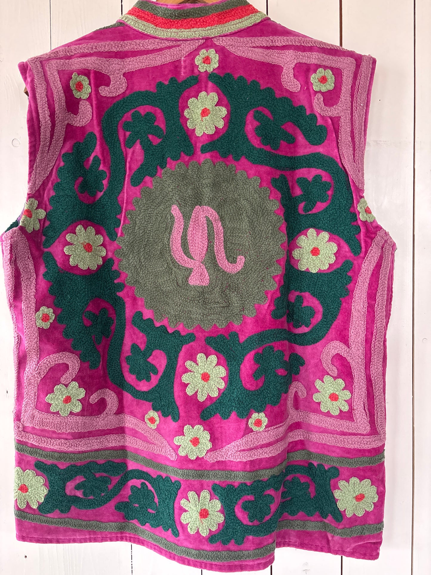 Fluwelen gilet -M