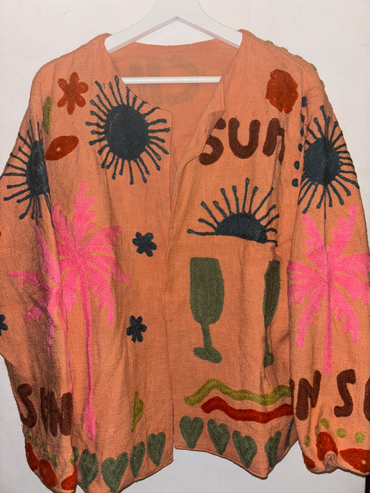 Katoenen jasje Sunset1