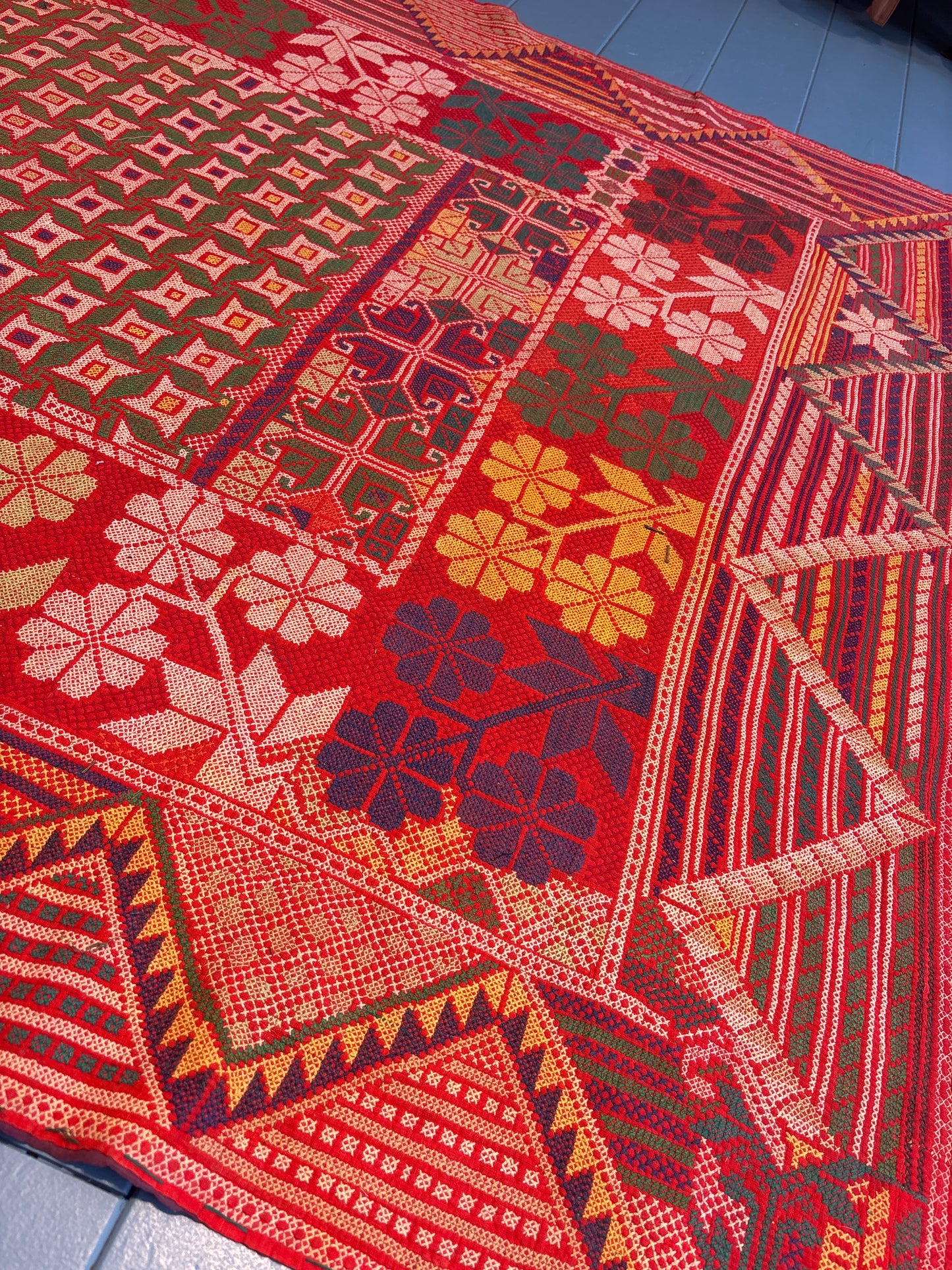 Handgemaakt Kantha kleed