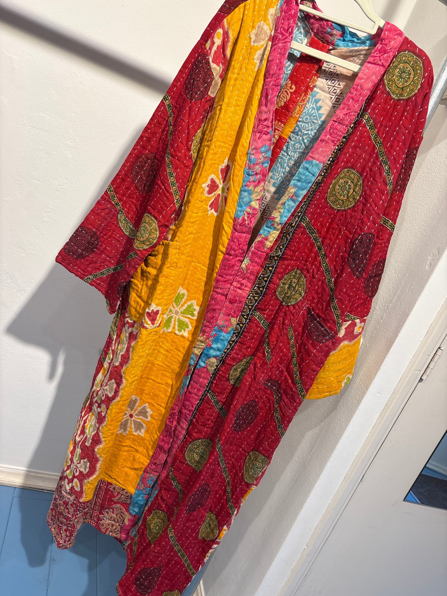 Lange Kantha  kimono