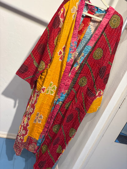 Lange Kantha  kimono