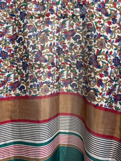 Zijden kimono halflang