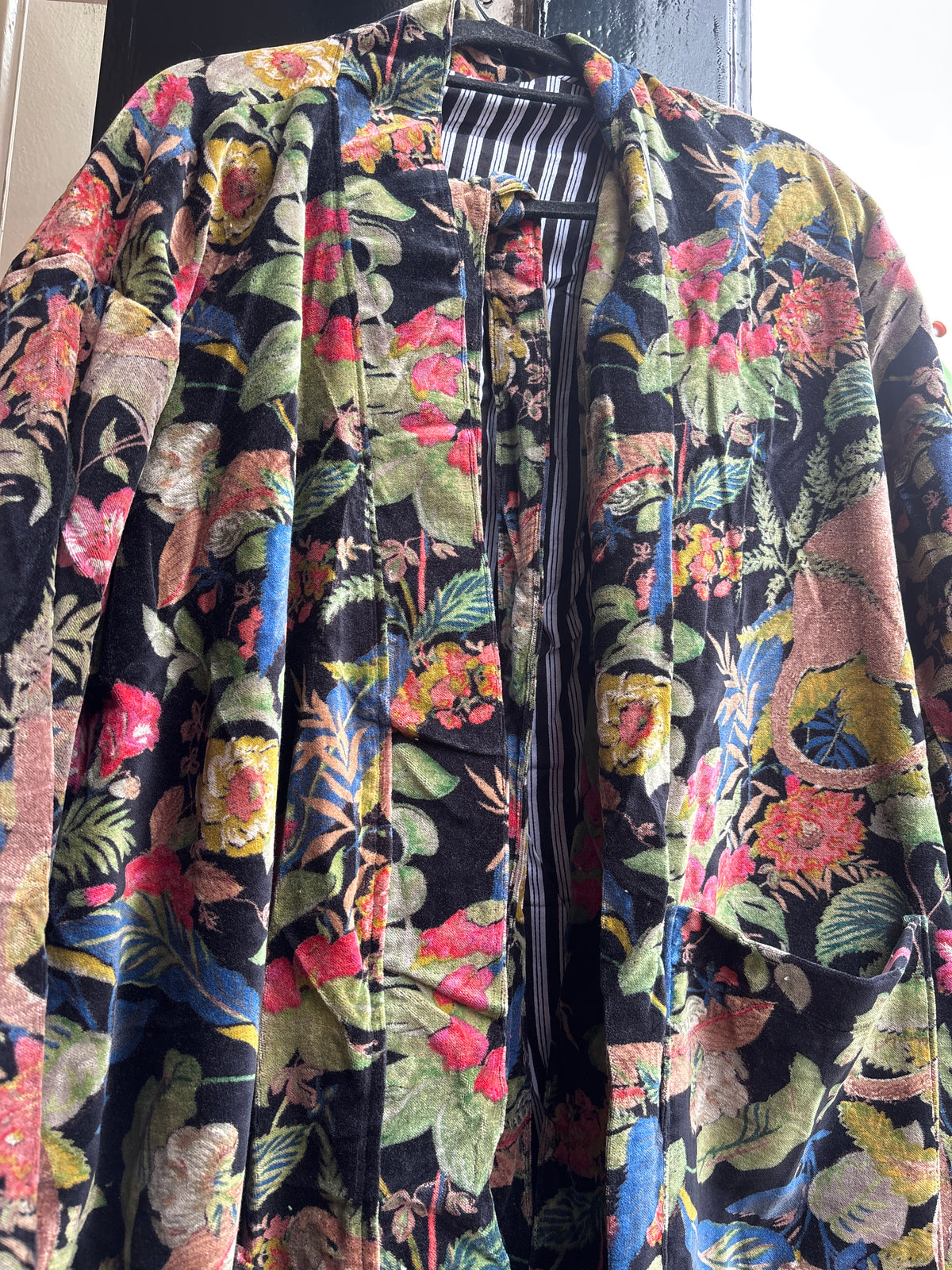 Fluwelen kimono- groot