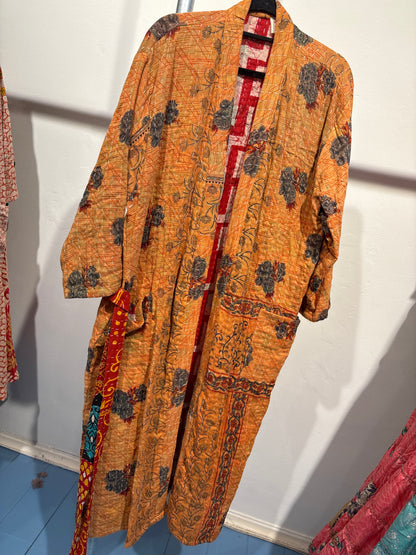 Lange Kantha  kimono
