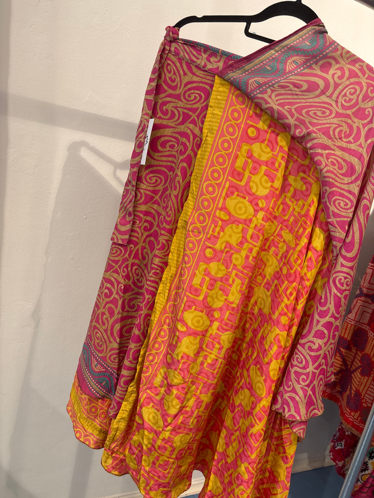 Rok wikkel recycled sari