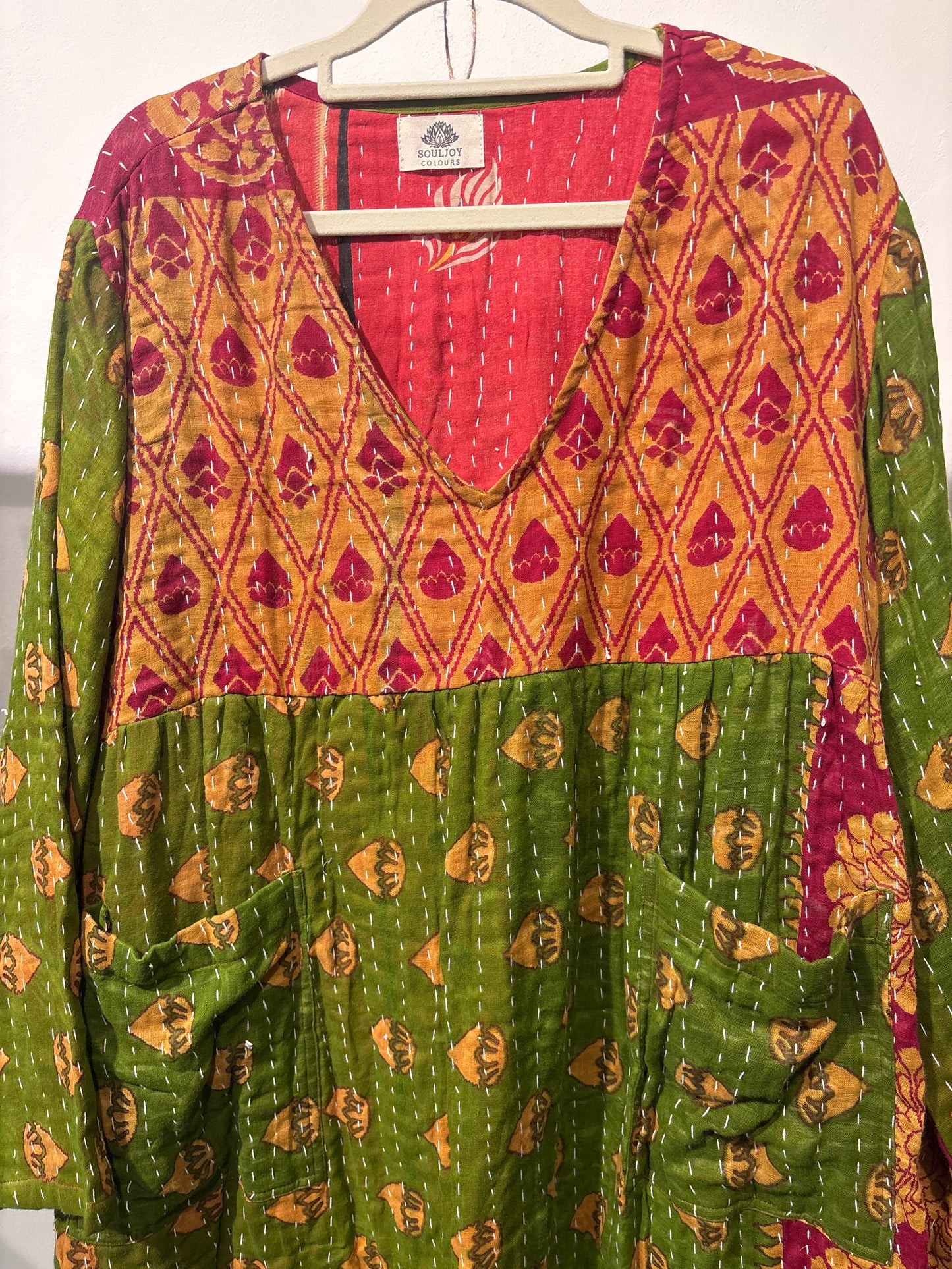 Kantha jurk