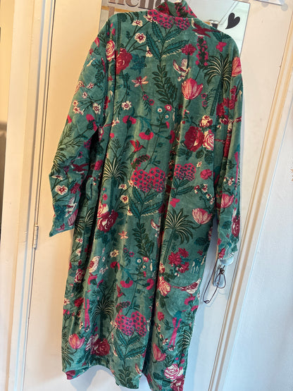 Fluwelen kimono- groot