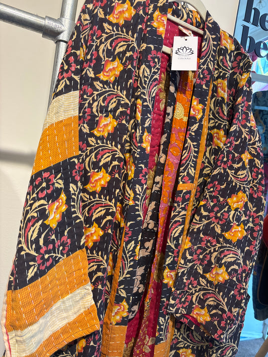 Lange Kantha  kimono