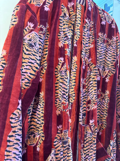 Fluwelen kimono- groot