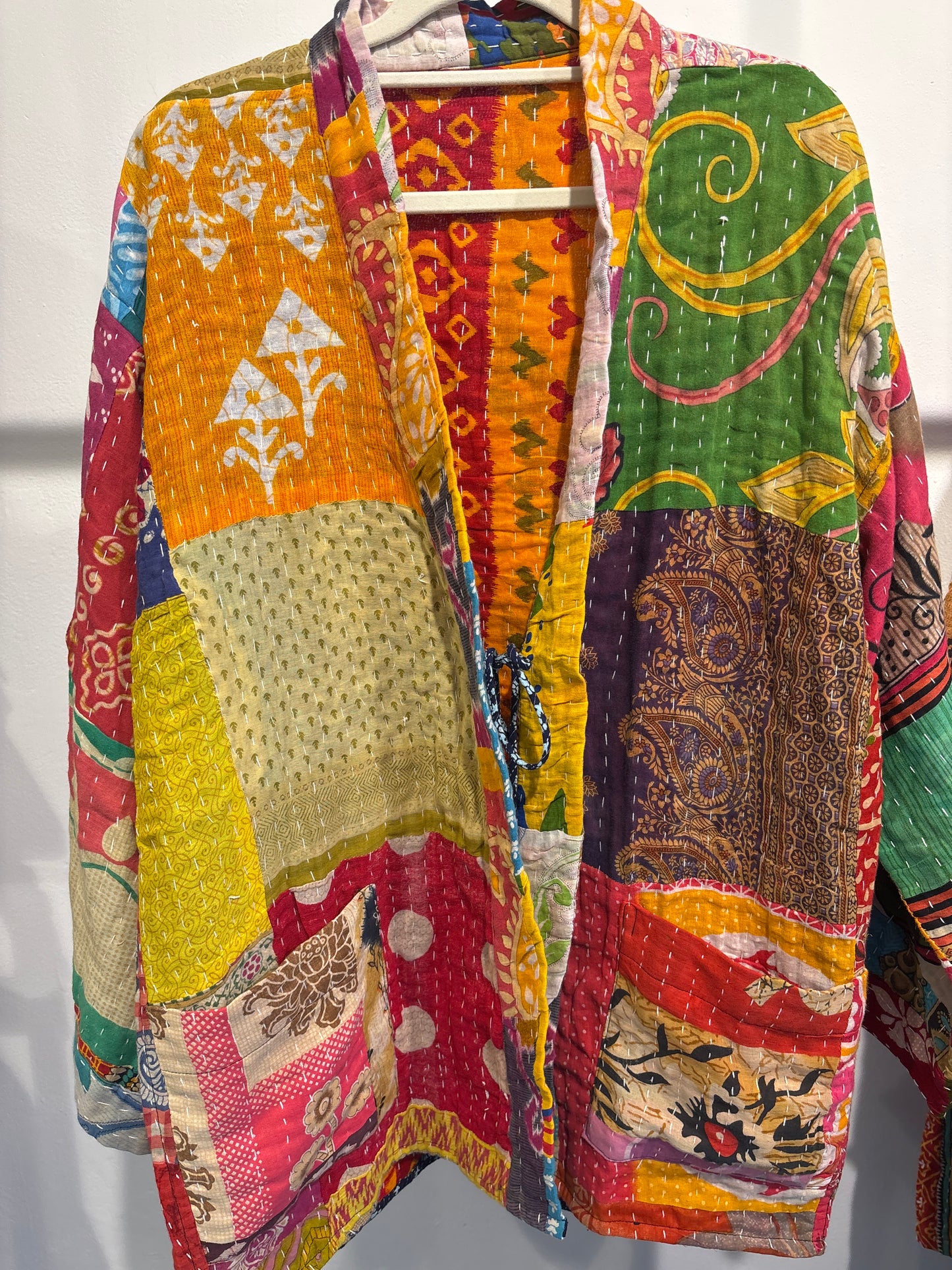 Kimono jasje Kantha quilt