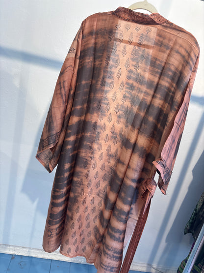 Kimono tie dye halflang