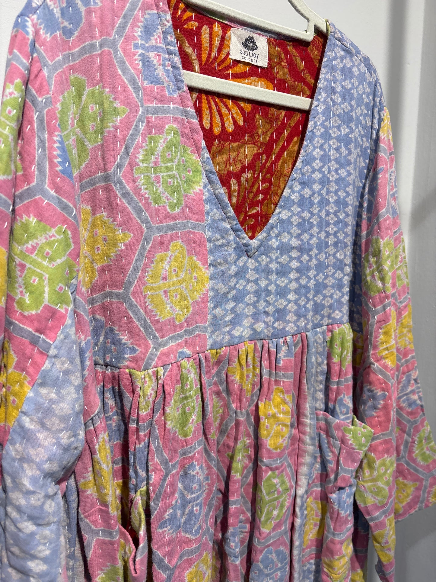 Kantha jurk