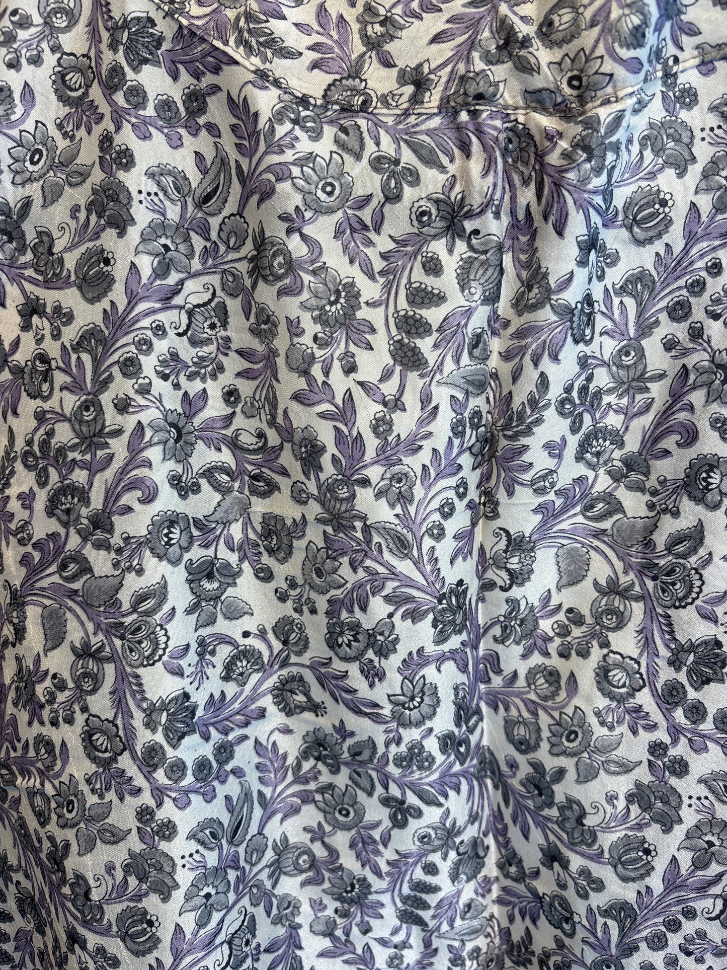 Zijden kimono halflang