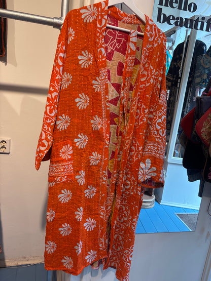 Lange Kantha  kimono
